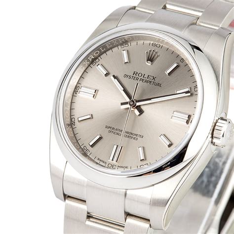 rolex oyster perpetual 116000 silver|rolex 116000 review.